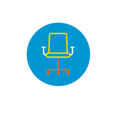 Ergonomische Büroausstattung